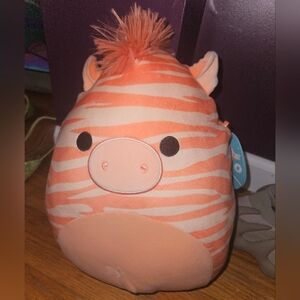 NWT Josue 🦓 Neutral Striped Zebra Original Squishmallow by Kellytoy 11"